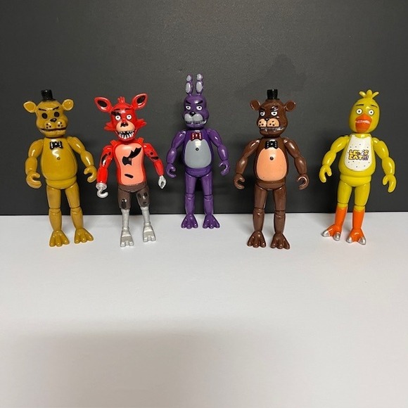 Toys | Five Nights At Freddys Action Figures Fnaf Set Of 5 Collectible ...